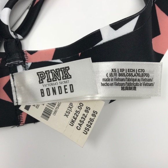 PINK Victoria’s Secret Unlined Stars Bra - Picture 4 of 4
